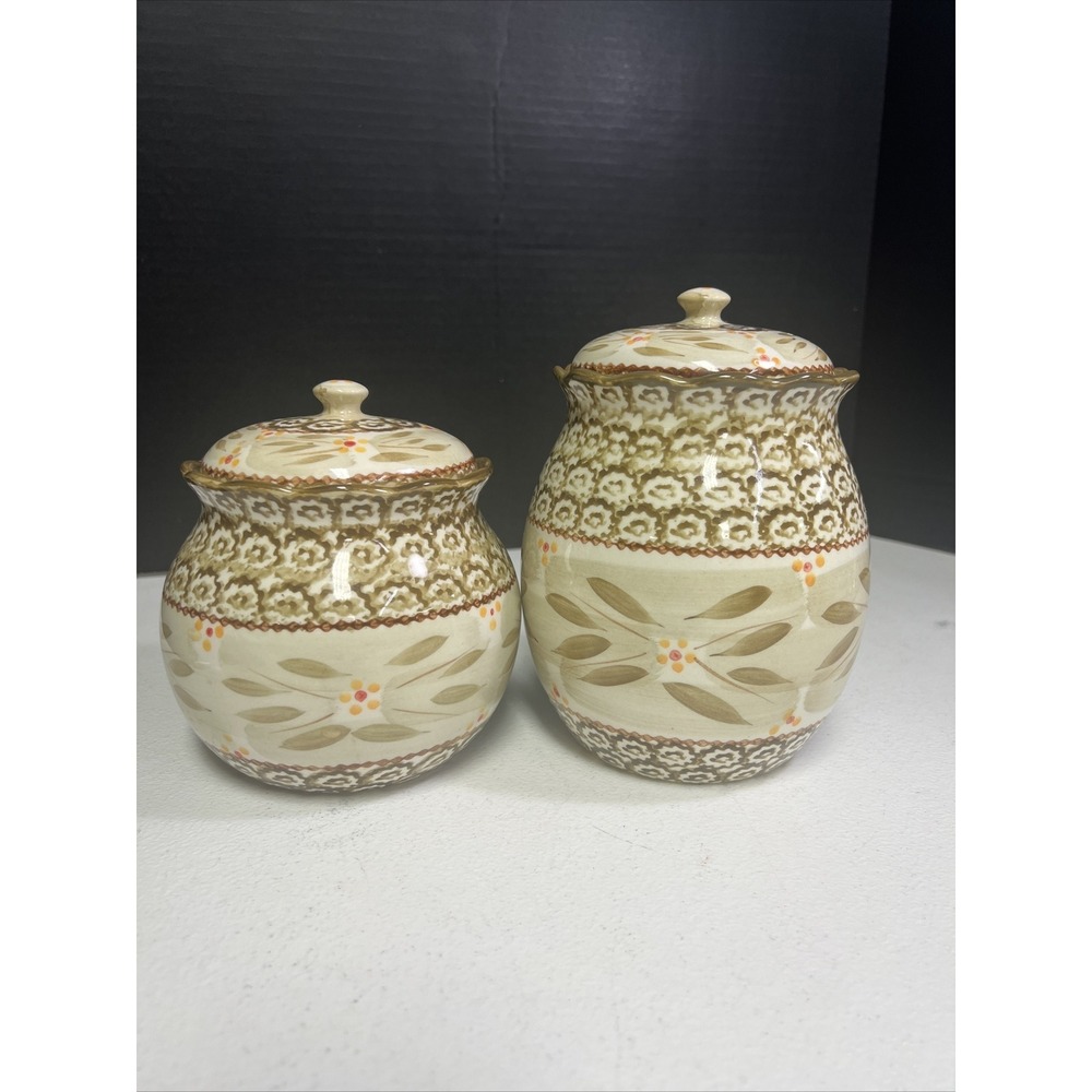 Pair Of Temptations By Tara 1.3 Qt And 1.7 Qt Jars